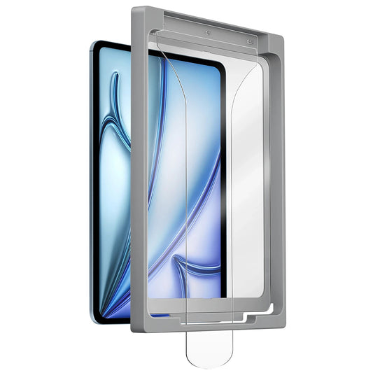 UNIQ Optix Exofit Screen Protector for Apple iPad Air 11 (2024), Tempered Glass, Full Glue