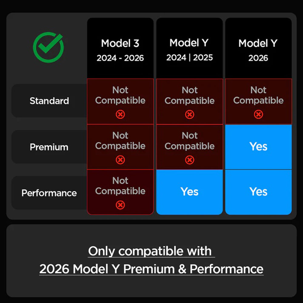 Spigen GlastR EZ FIT Protective Film for Tesla Y 2026 Premium / Performance Navigation, Tempered Glass AGL10820