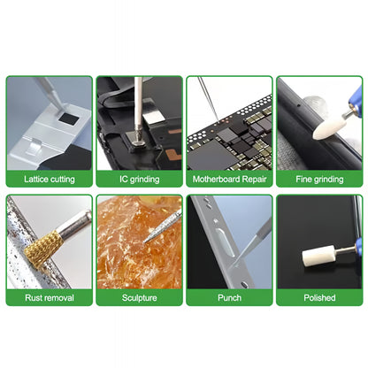 Relife RL-068B Electric Milling Machine, Blue