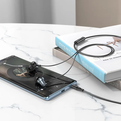 Handsfree 3.5mm HOCO M110, Gray