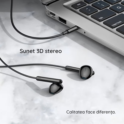 Handsfree 3.5mm HOCO, Black