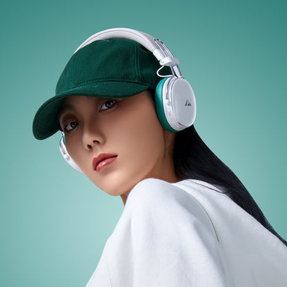 Handsfree Bluetooth Acefast H7, A2DP, ANC, White