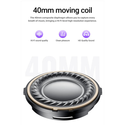 Acefast H8 Gold Bluetooth Handsfree, A2DP, ANC