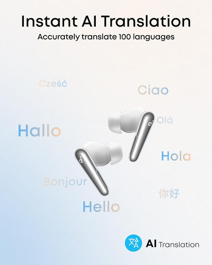 Bluetooth Handsfree Anker SoundCore Liberty 4 Pro, TWS, ANC, White A3954G21