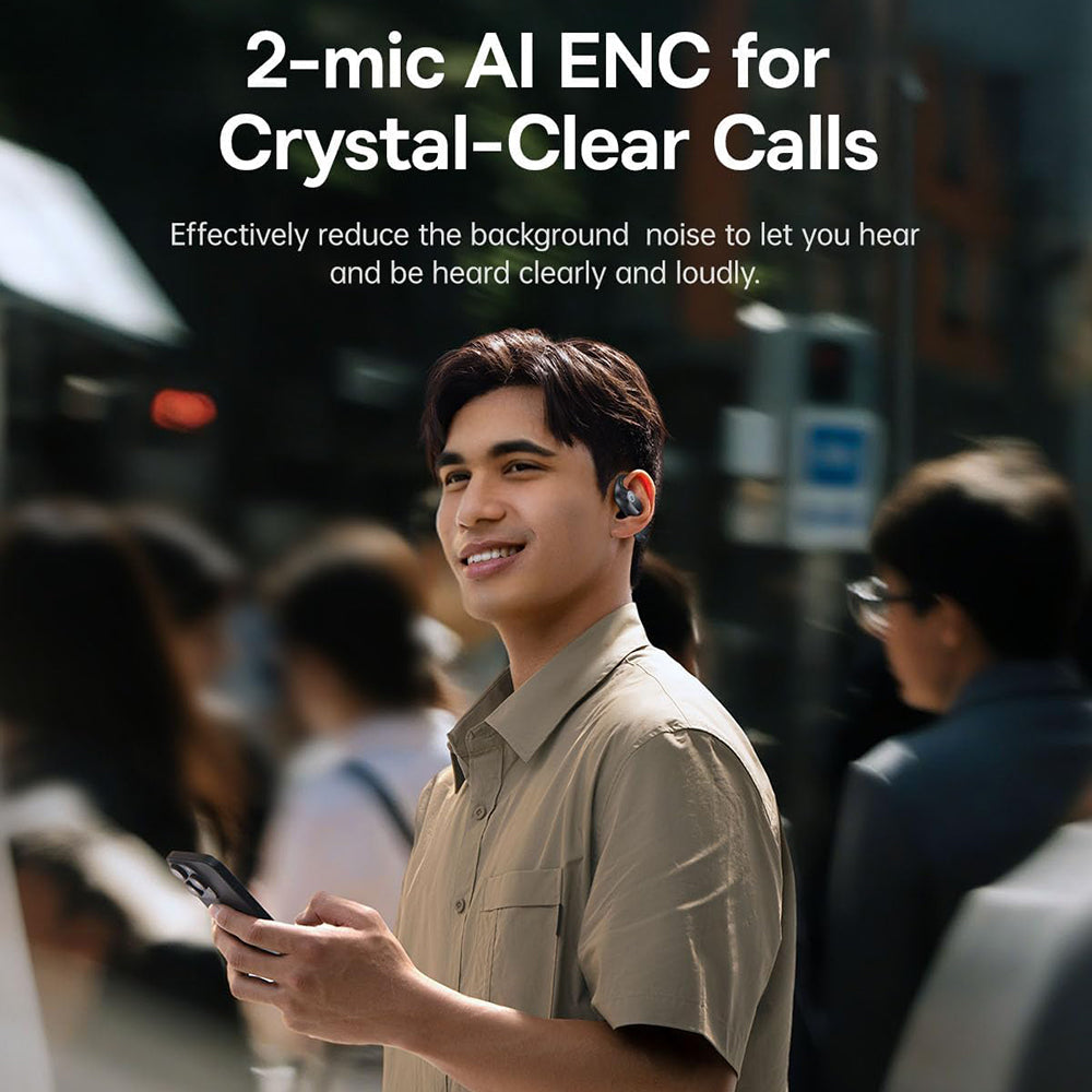 Handsfree Bluetooth Baseus Eli 2i Fit, TWS, Black A0102604