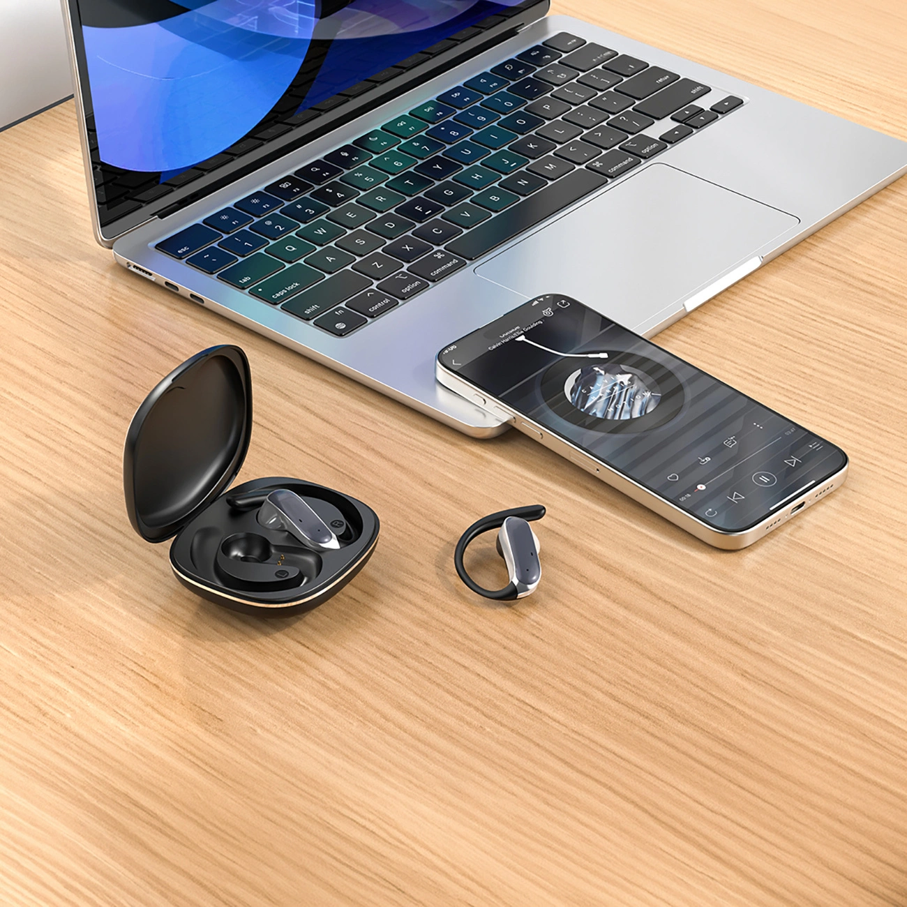 Handsfree Bluetooth Dudao U17Z, TWS, Black