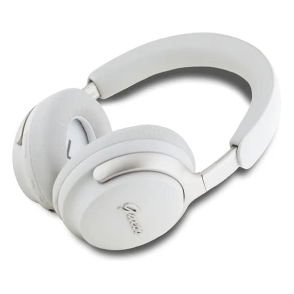Handsfree Bluetooth Guess Metal Script Logo, A2DP, ANC, Beige