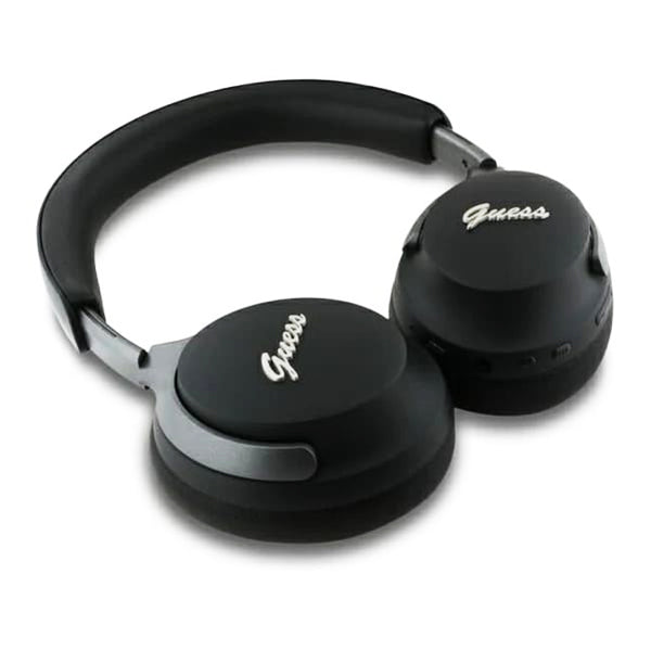 Handsfree Bluetooth Guess Metal Script Logo, A2DP, ANC, Black