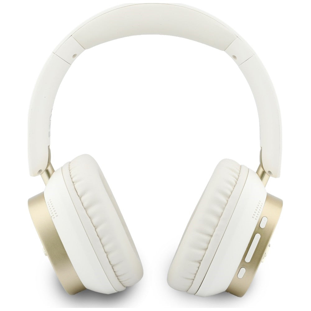Handsfree Bluetooth Guess Rectangle Metal Script, A2DP, White