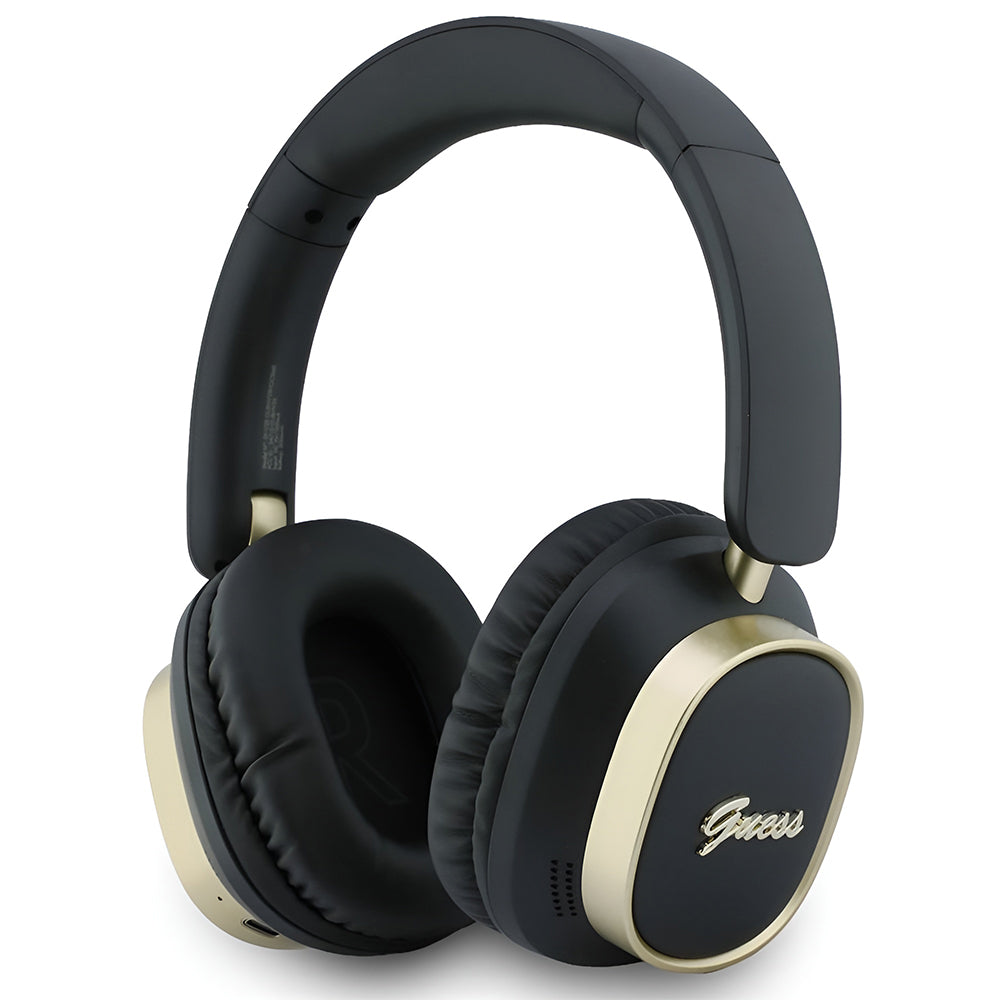Handsfree Bluetooth Guess Rectangle Metal Script, A2DP, Black