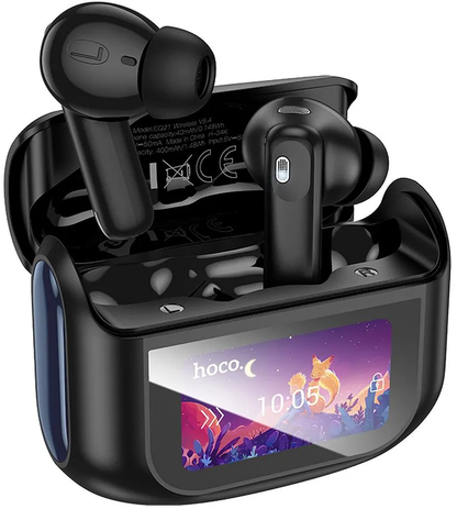 HOCO EQ21 Bluetooth Handsfree, TWS, ANC, Black
