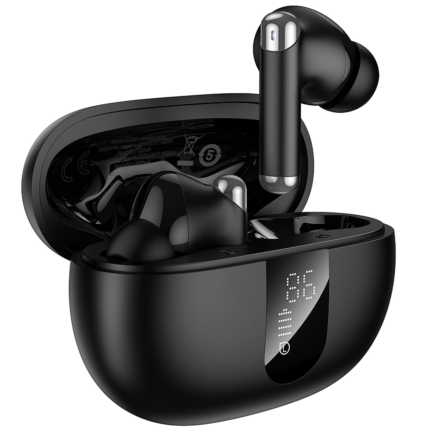 HOCO EQ26 Bluetooth Handsfree, TWS, ANC, Black