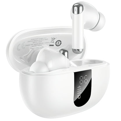 HOCO EQ26 Bluetooth Handsfree, TWS, ANC, White