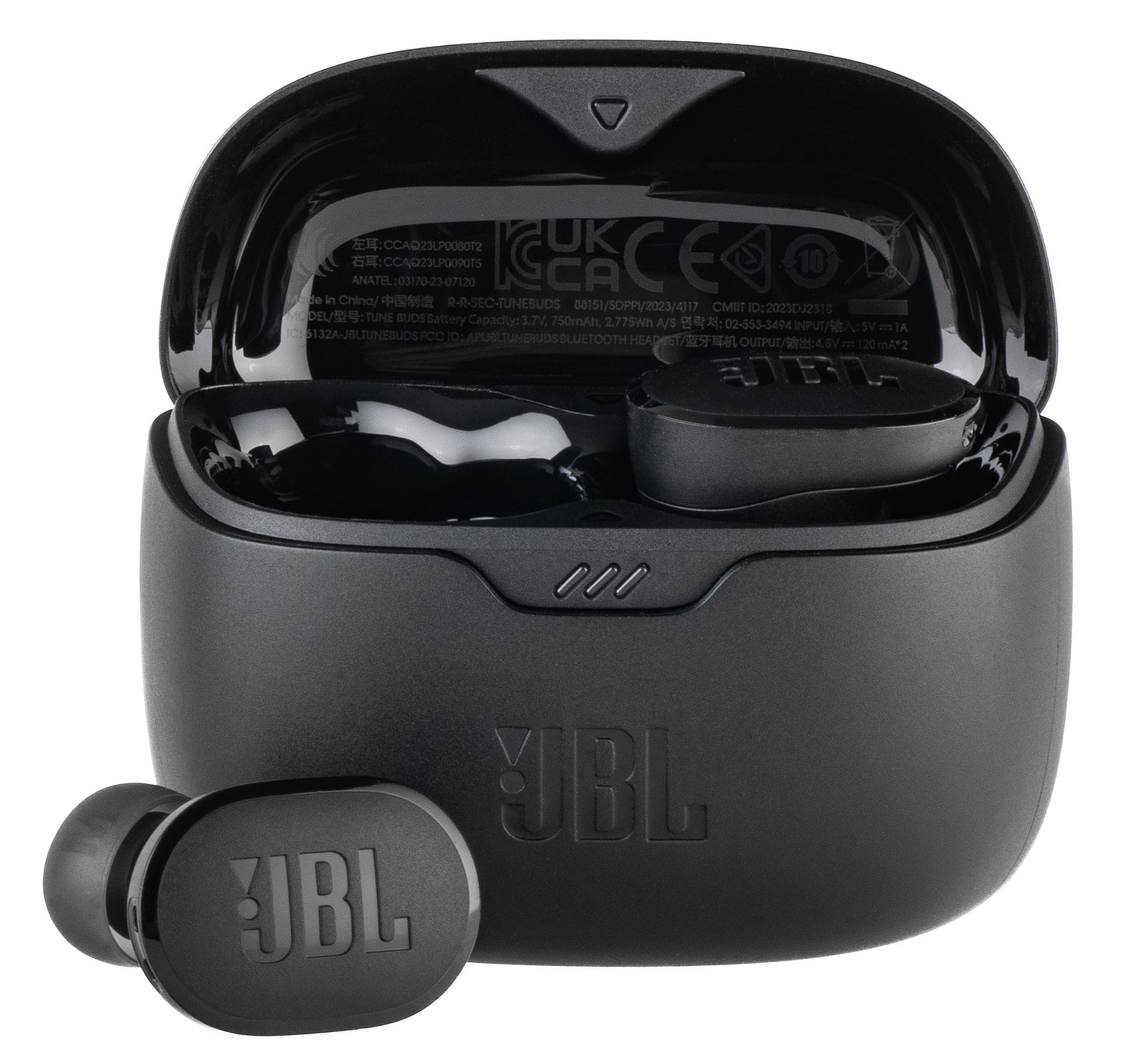 JBL Tune Buds Bluetooth Handsfree, TWS, ANC, Multipoint, Black JBLTBUDSBLK