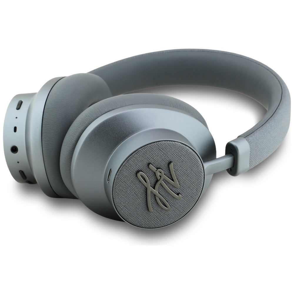 Handsfree Bluetooth Karl Lagerfeld Grained Initials, A2DP, ANC, Grey