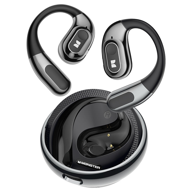 Handsfree Bluetooth Monster AC330 AI Translation, TWS, Black