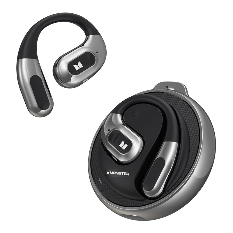 Handsfree Bluetooth Monster AC330 AI Translation, TWS, Black