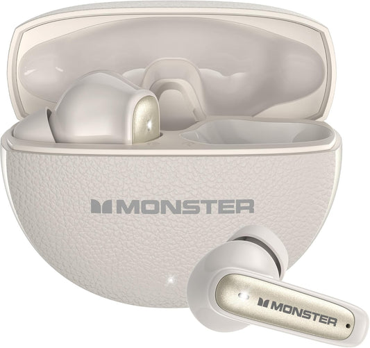 Handsfree Bluetooth Monster N-Lite 310, TWS, Light Cream