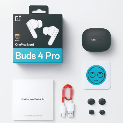 Handsfree Bluetooth OnePlus Nord Buds 4 Pro, Black 5481159288