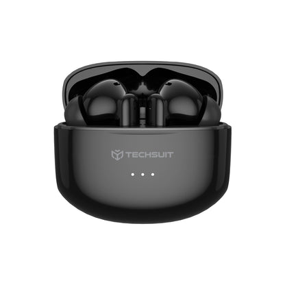 Handsfree Bluetooth Techsuit CW1 Audira Pro, TWS, ANC, Black