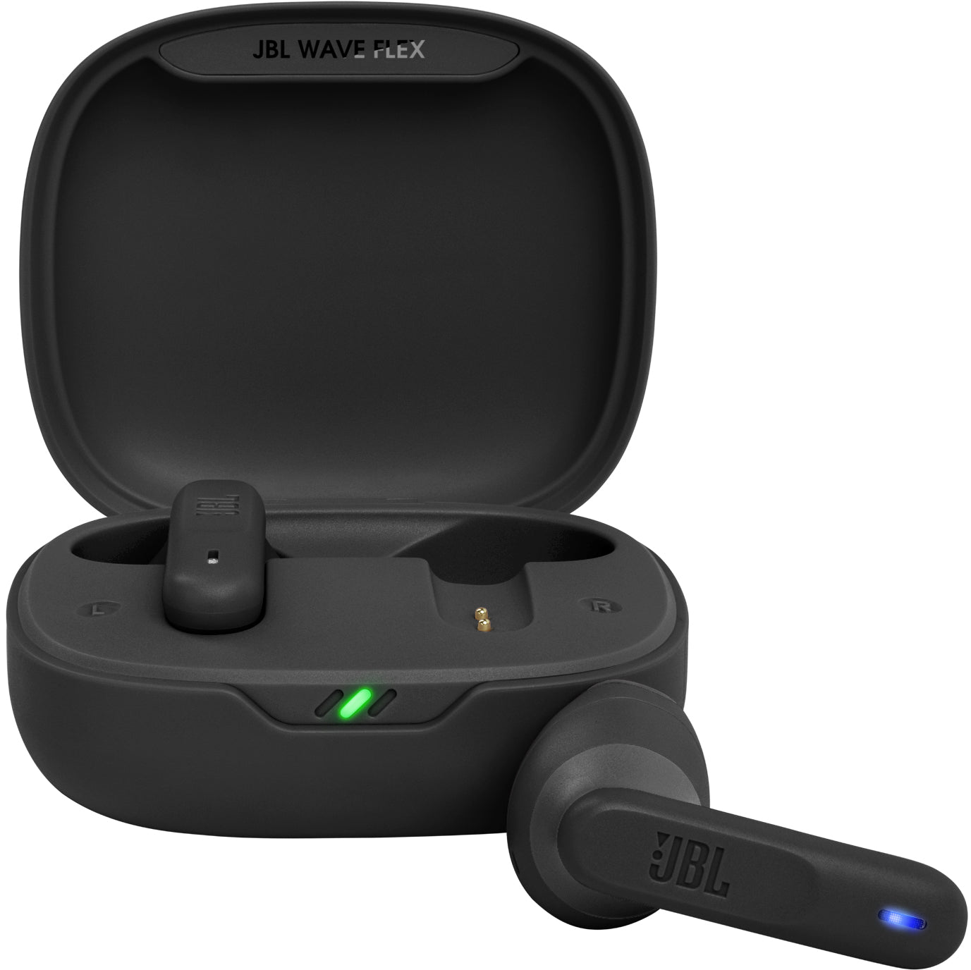 Handsfree Bluetooth JBL Wave Flex, TWS, Multipoint, Black JBLWFLEXBLK