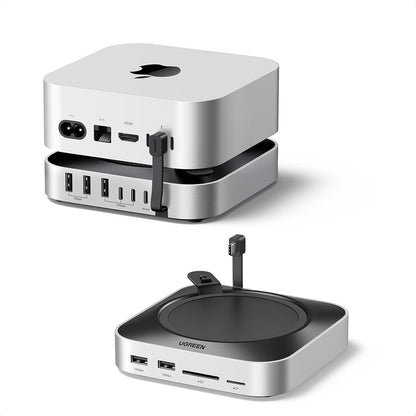 UGREEN CM841A Multifunctional Hub (95094) for Apple Mac Mini M4 / Pro, 10in1, Gray