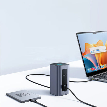 Baseus Nomos NU1 Air Spacemate USB-C Hub, 12in1, Gray B0114400