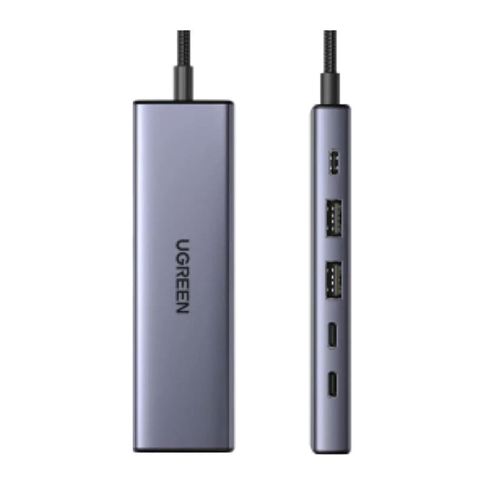 UGREEN CM511 (75586) USB-C Hub, 6in1, Gray