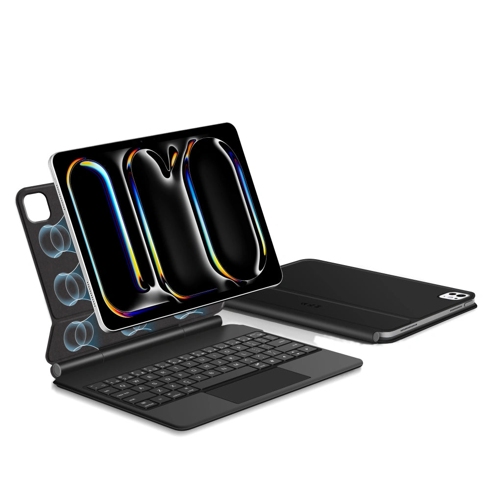 Keyboard Case for Apple iPad Pro 11 (2025) / (2024), Tech-Protect, SmartCase Magnetic, Black