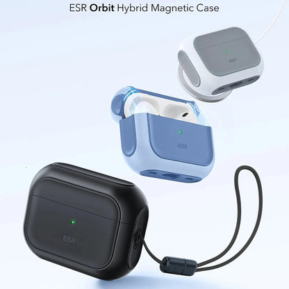 ESR Orbit Hybrid Case for Apple AirPods Pro 3, Black