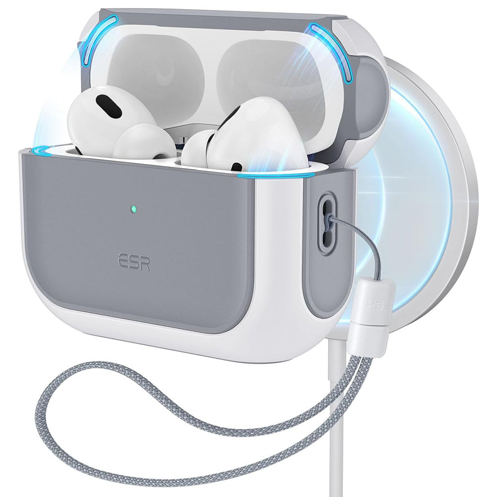 ESR Orbit Hybrid Case for Apple AirPods Pro Series, White