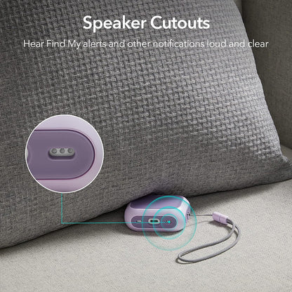 ESR Orbit Hybrid Case for Apple AirPods Pro Series, Purple