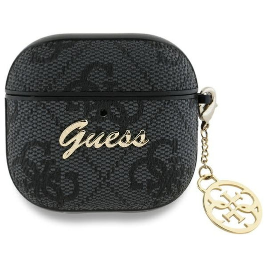 Guess 4G Charm Case for Apple AirPods 4, Black