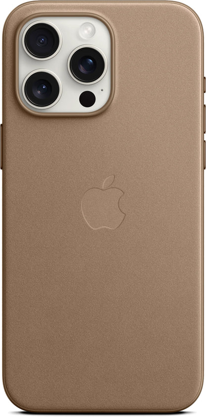 MagSafe Case for Apple iPhone 15 Pro Max, FineWoven, Brown MT4W3ZM/A