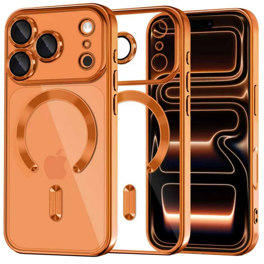 MagSafe Case for Apple iPhone 17 Pro, Tech-Protect, Magflex, Orange