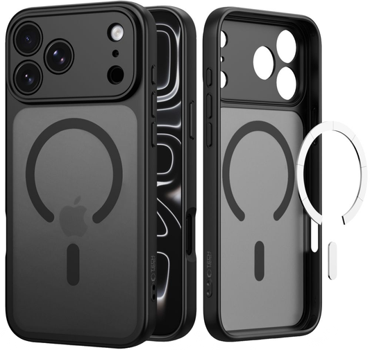 MagSafe Case for Apple iPhone 18 Pro Max / 17 Pro Max, Tech-Protect, BasicMag, Matte Black