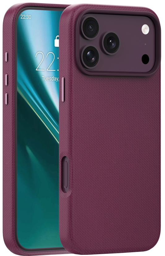 MagSafe Case for Apple iPhone 18 Pro Max / 17 Pro Max, Etteri, Elegant Mag, Burgundy