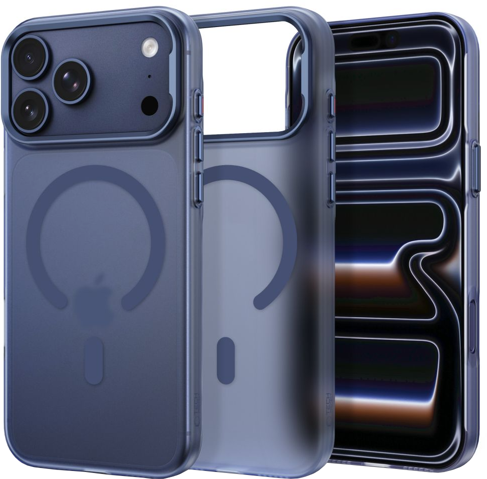 MagSafe Case for Apple iPhone 18 Pro / 17 Pro, Tech-Protect, MagZero, Matte Navy