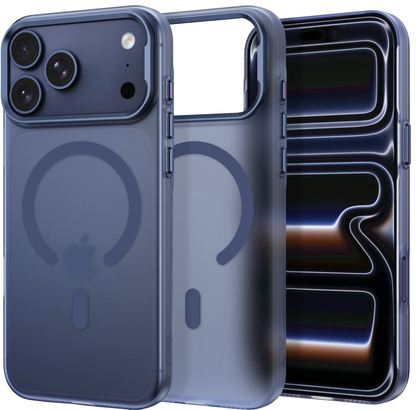 MagSafe Case for Apple iPhone 18 Pro Max / 17 Pro Max, Tech-Protect, MagZero, Matte Navy
