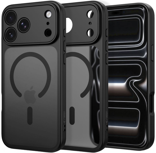 MagSafe Case for Apple iPhone 18 Pro Max / 17 Pro Max, Tech-Protect, BasicMag, Matte Black