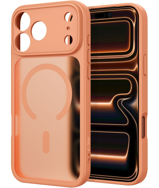 MagSafe Case for Apple iPhone 18 Pro Max / 17 Pro Max, Tech-Protect, BasicMag, Matte Orange