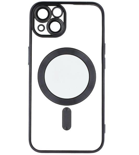 MagSafe Case for Apple iPhone 18 Pro Max / 17 Pro Max, OEM, Chrome Mag Color, Black
