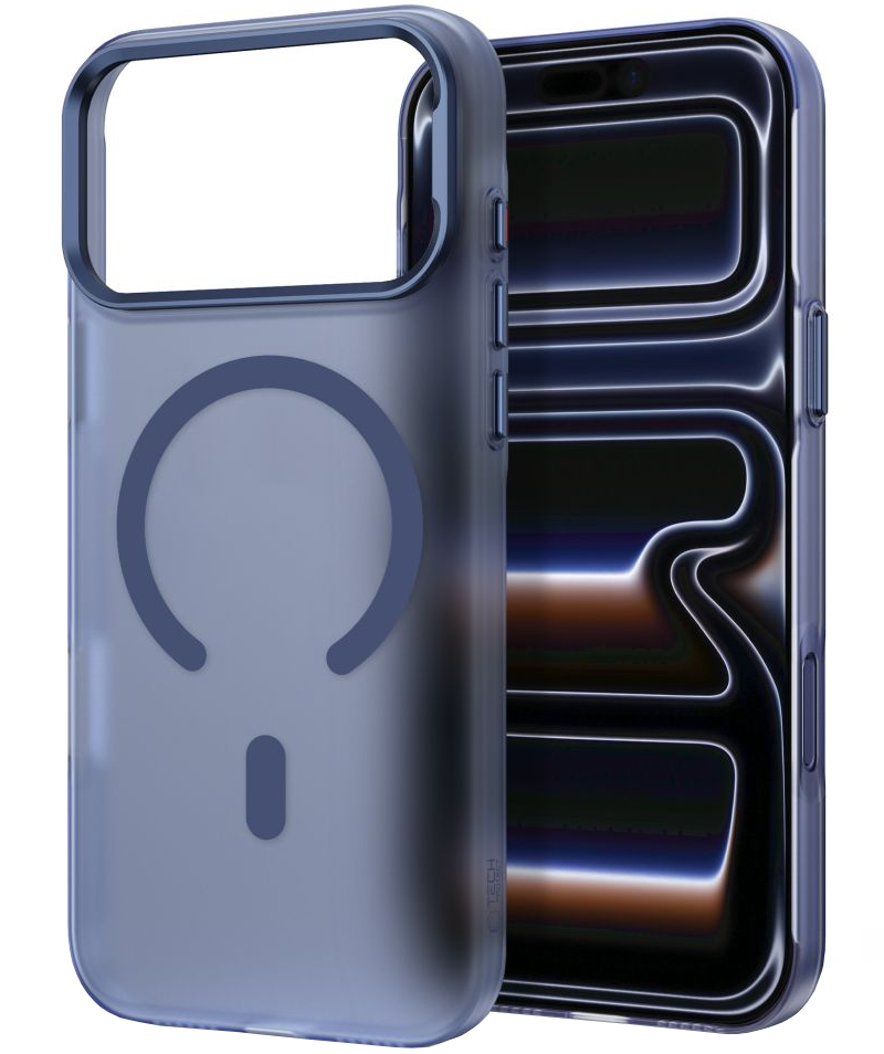 MagSafe Case for Apple iPhone 18 Pro / 17 Pro, Tech-Protect, MagZero, Matte Navy