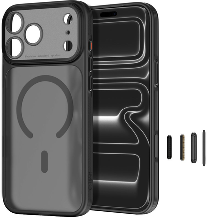 MagSafe Case for Apple iPhone 18 Pro Max / 17 Pro Max, Tech-Protect, MagPrime CC, Matte Black