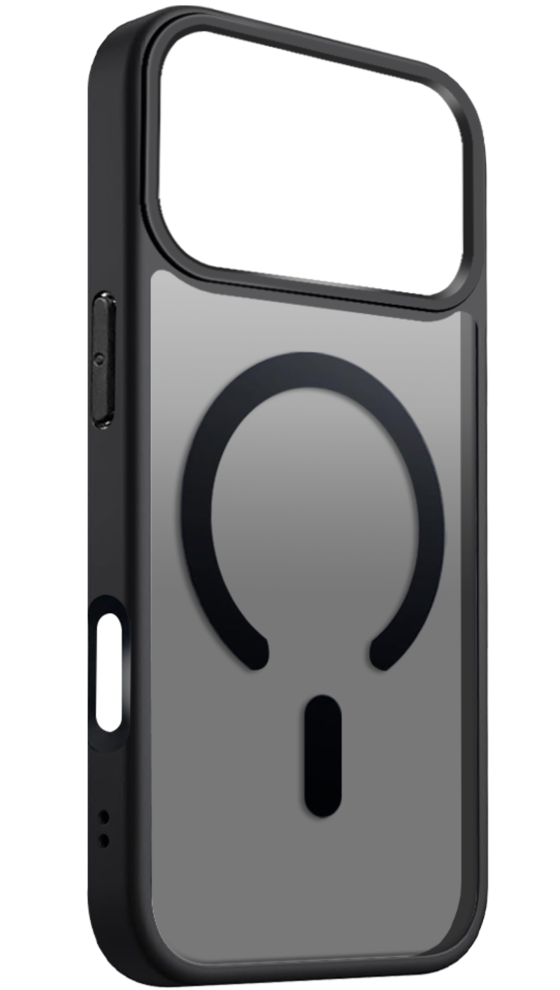 MagSafe Case for Apple iPhone 18 Pro / 17 Pro, Etteri, Matt Mag, Black