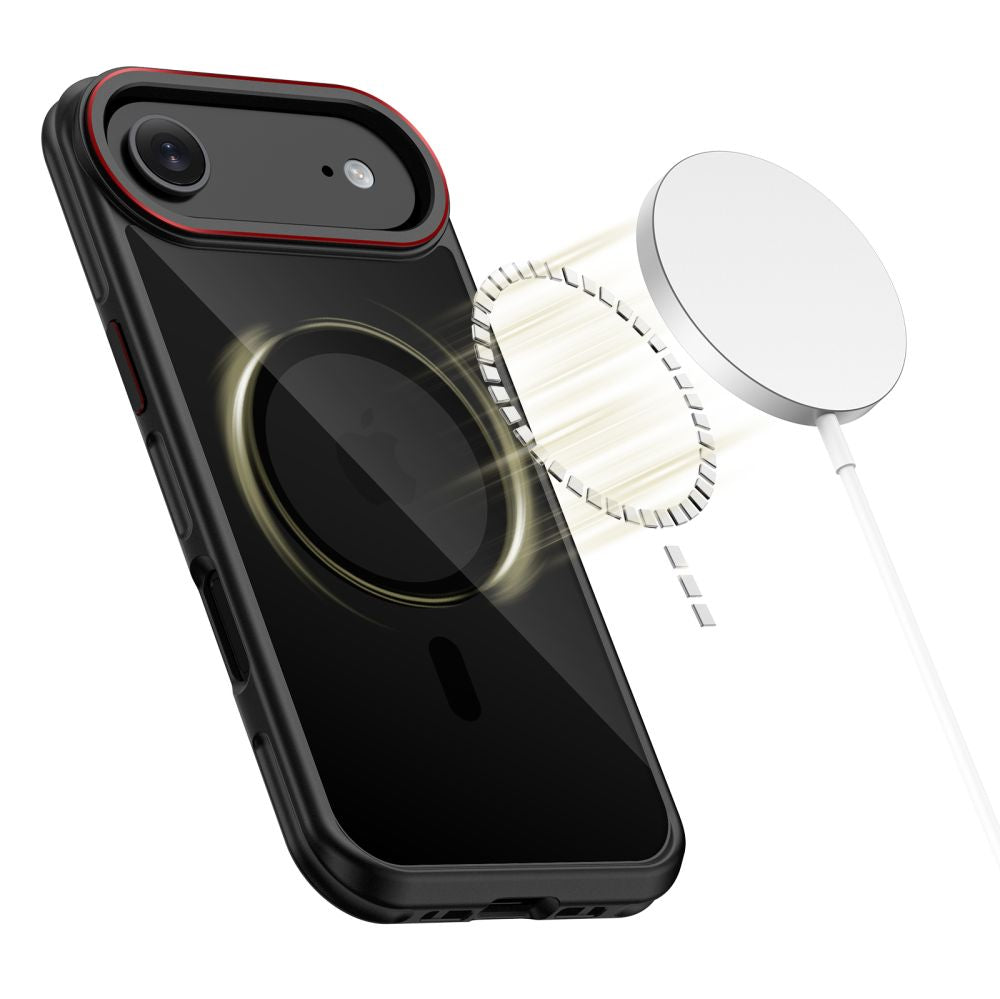 MagSafe Case for Apple iPhone 17 Air, Tech-Protect, Maghybrid, Black