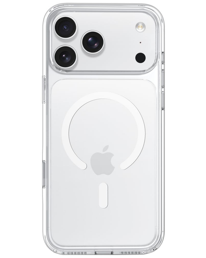 MagSafe Case for Apple iPhone 18 Pro / 17 Pro, Tech-Protect, Flexair Hybrid CC, Transparent
