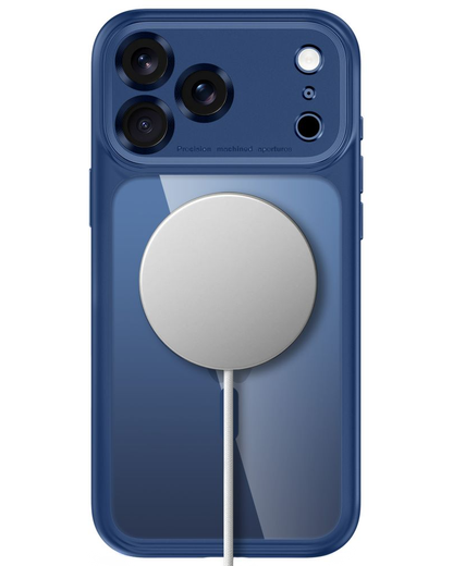 MagSafe Case for Apple iPhone 18 Pro Max / 17 Pro Max, Tech-Protect, MagPeak CC, Navy Blue