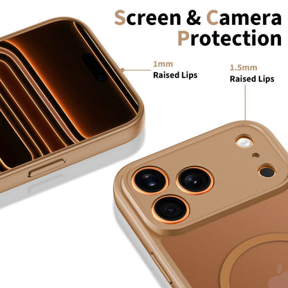 MagSafe Case for Apple iPhone 17 Pro Max, Tech-Protect, BasicMag, Matte Brown