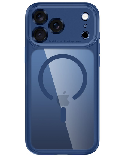 MagSafe Case for Apple iPhone 18 Pro Max / 17 Pro Max, Tech-Protect, MagPeak CC, Navy Blue